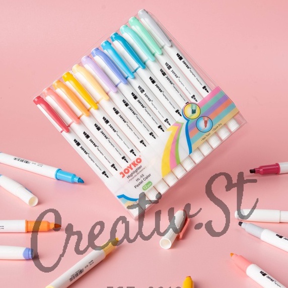 

KI3 JOYKO Hhlhter Pastel Colour Penanda Halaman Hl 55 12 Color