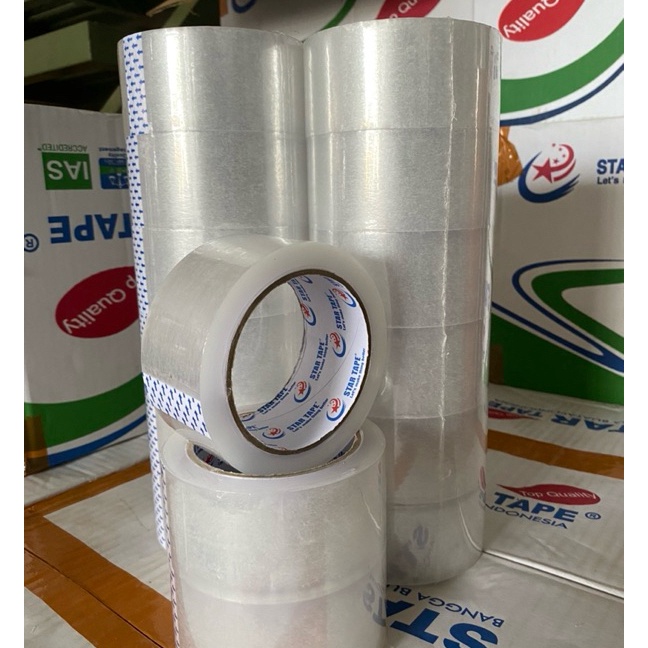 

HJ6 Lakban per 6 pcs 1 yard x 48 mm stape