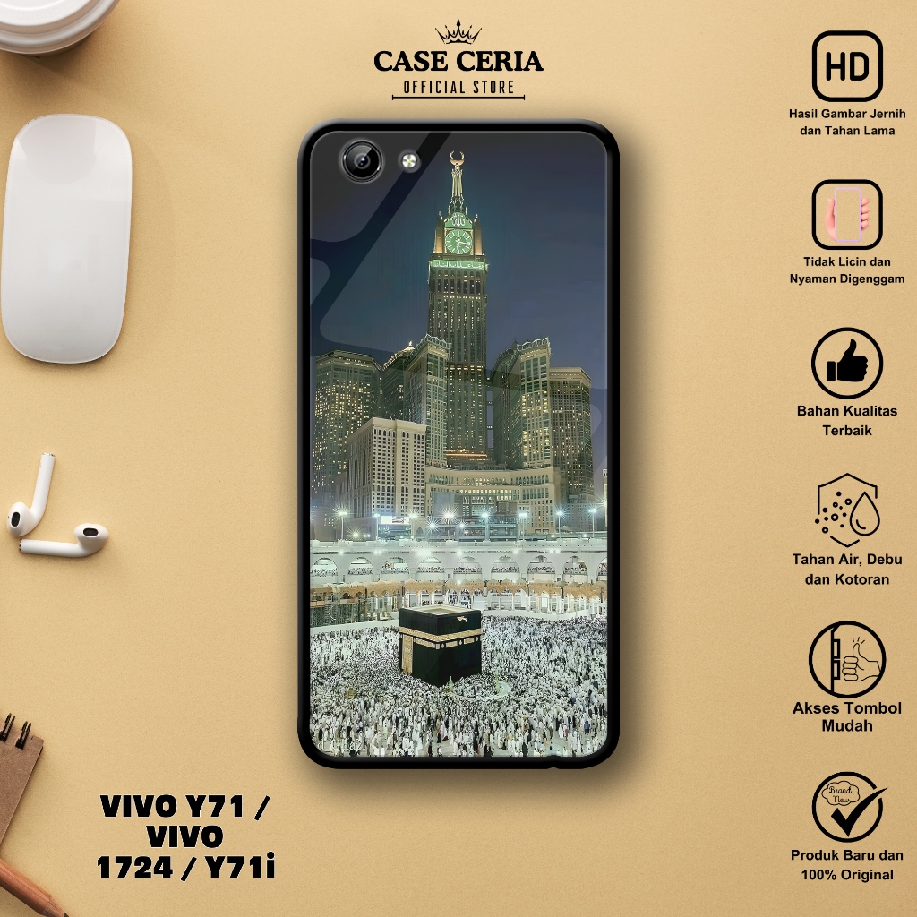 Case Vivo Y71 / Y71i / Vivo 1724 - Casing Vivo Y71 / Y71i/ 1724 (Islamic) - Silikon Case – Kesing HP