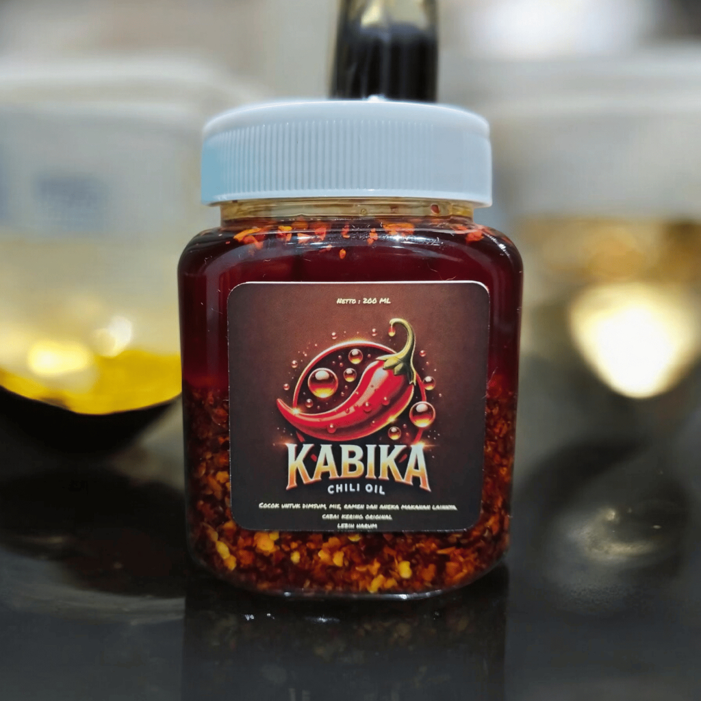 

Kabika Chili Oil Ebi Minyak Cabe Sambal Minyak Kemasan 200 Gram