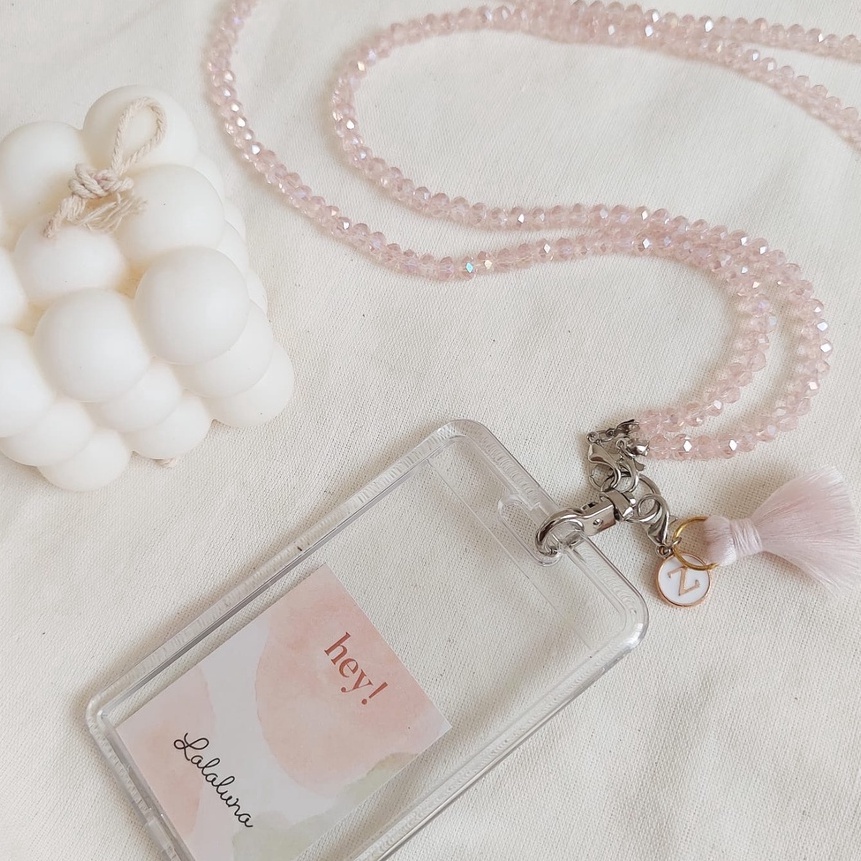 

KF7 Lalaluna CRYSTAL BEADS GANTUNGAN ID CARD