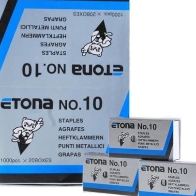 

KI3 1 PAK Isi Stapler Staples Etona No 1 Isi 2 Box