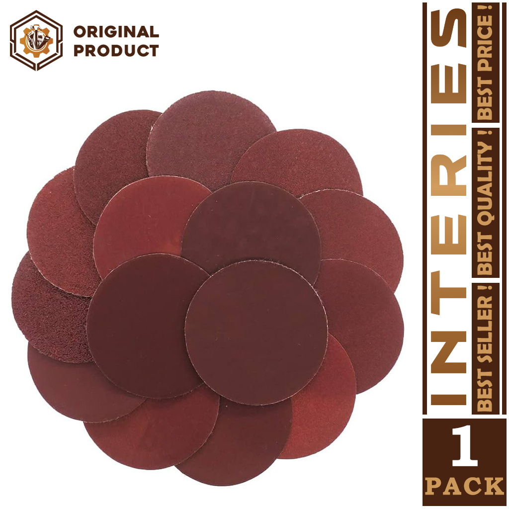 Kertas Amplas Bulat Velcro 2 Inch Grit 40 - 3000