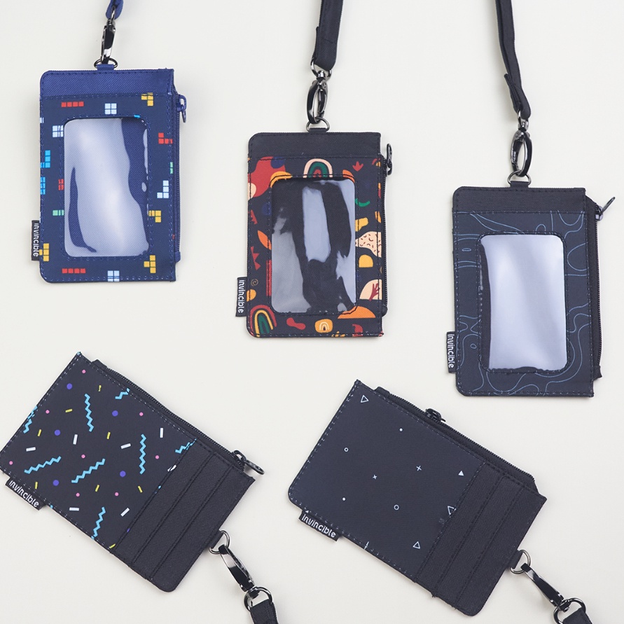 

KI3 Id Card Name Tag Holder Dompet Kartu Kalung Leher Wanita Pria