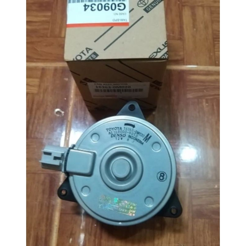 Motor fan radiator yaris/new vios 2007-2013 asli