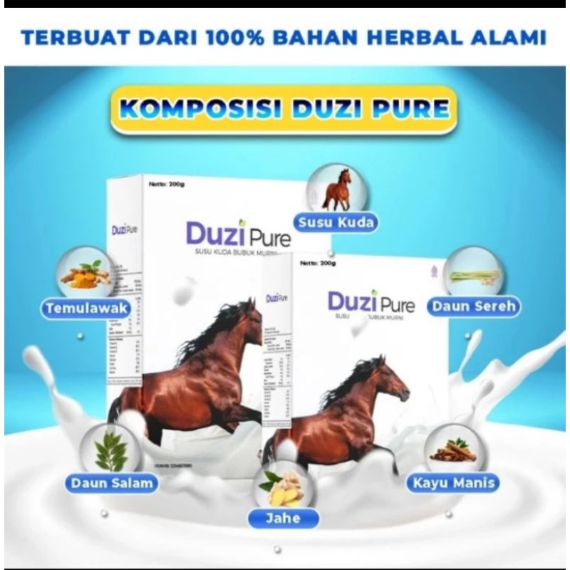 

Duzipuree Susu Kuda Terbaik