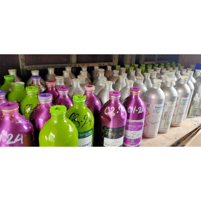 Botol parfum kaleng bekas 1000ml, 500ml, 250ml