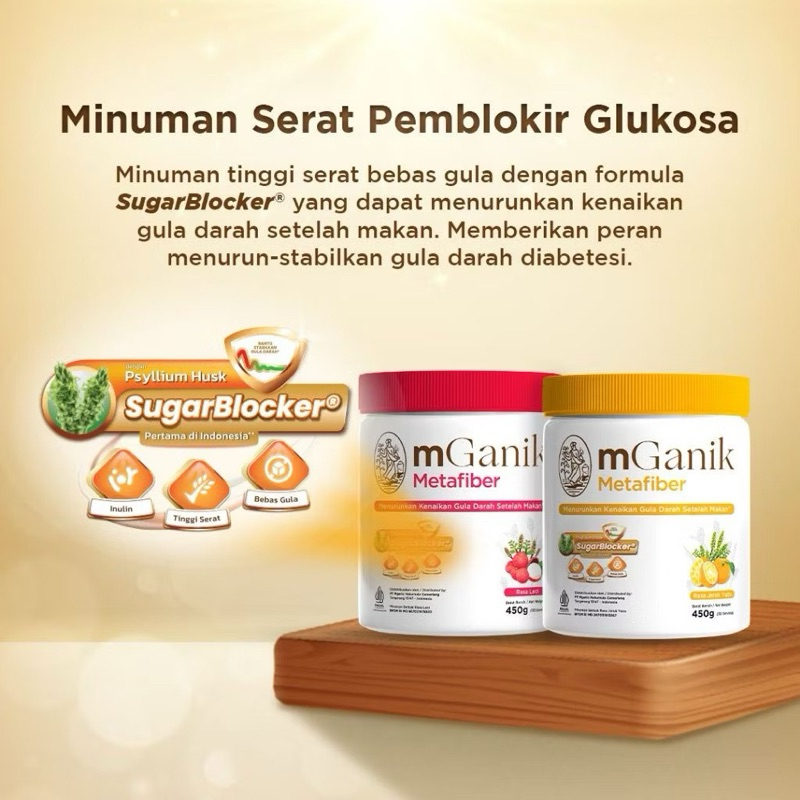 (BISA COD) MGANIK METAFIBER OBAT HERBAL DIABETES ASLI