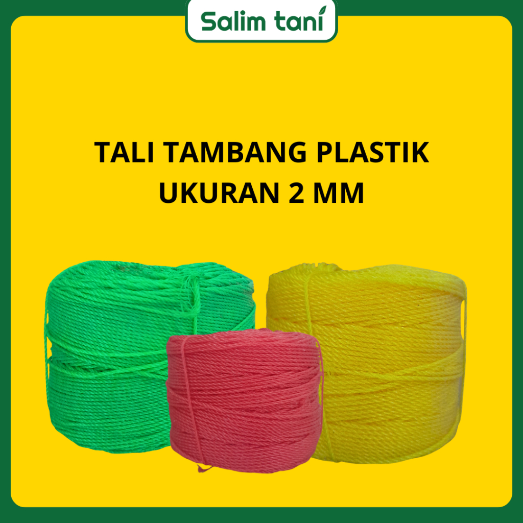 

Tali Tambang 2mm per roll - Tali Tampar / Tali Layangan / Tali Pertanian - Tali Tenda