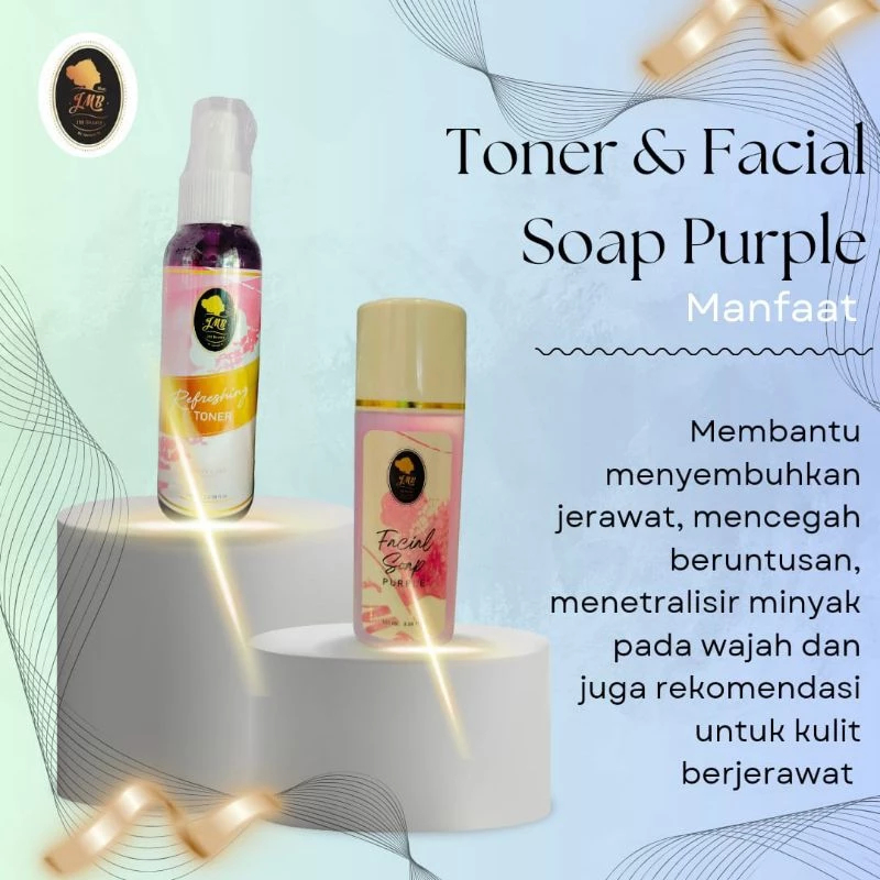 jmb toner purple dan sabun ungu - JM beauty - JM beauty skincare