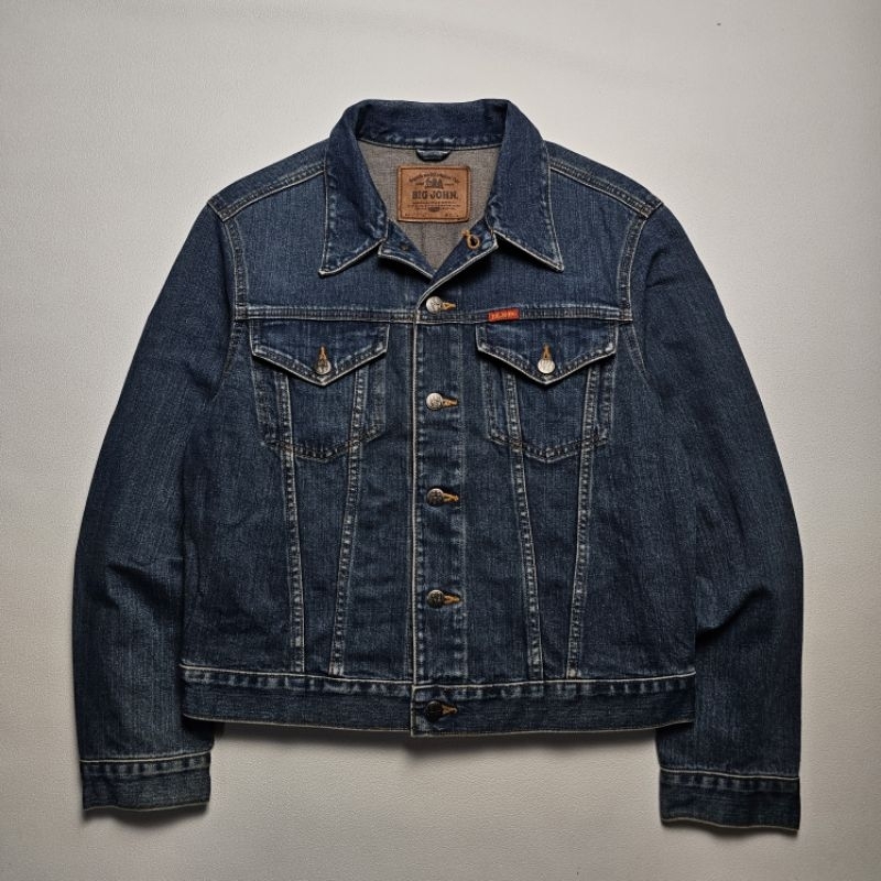 Big John indigo denim trucker