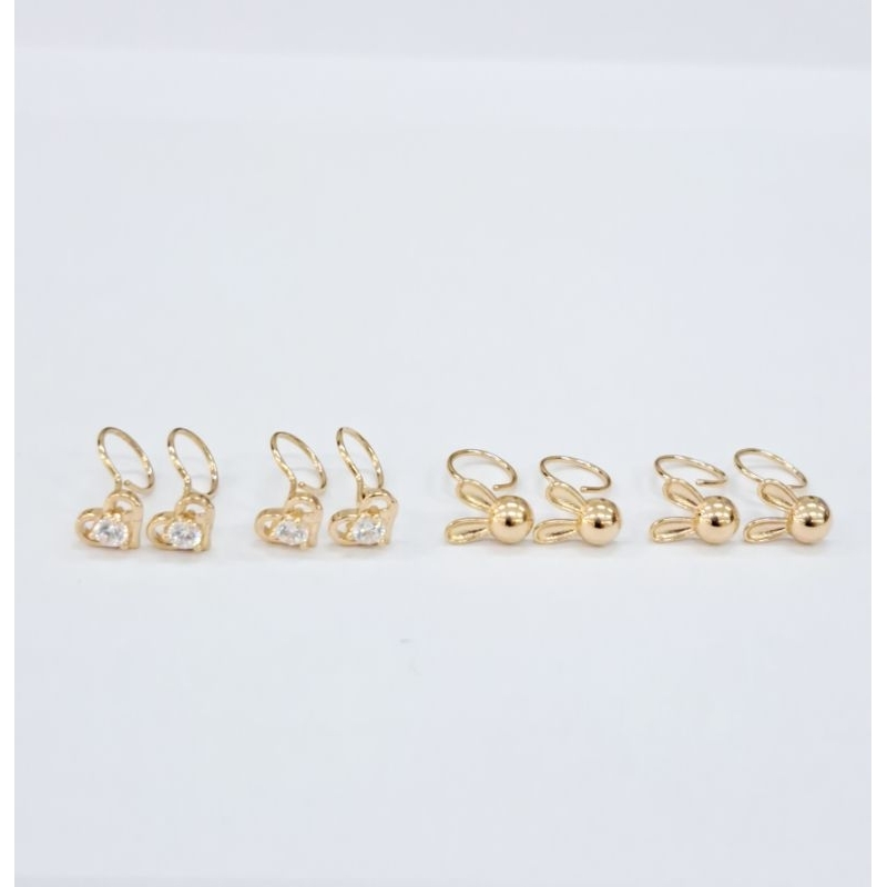 Dewi Ponorogo GIWANG COR MODEL Emas Asli Kadar 8K/375% Yellow Gold