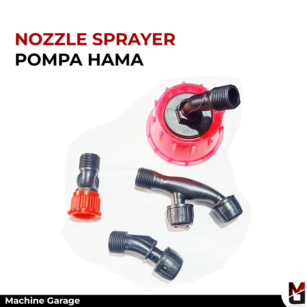 Nozzle Sprayer Pompa Hama Elektrik