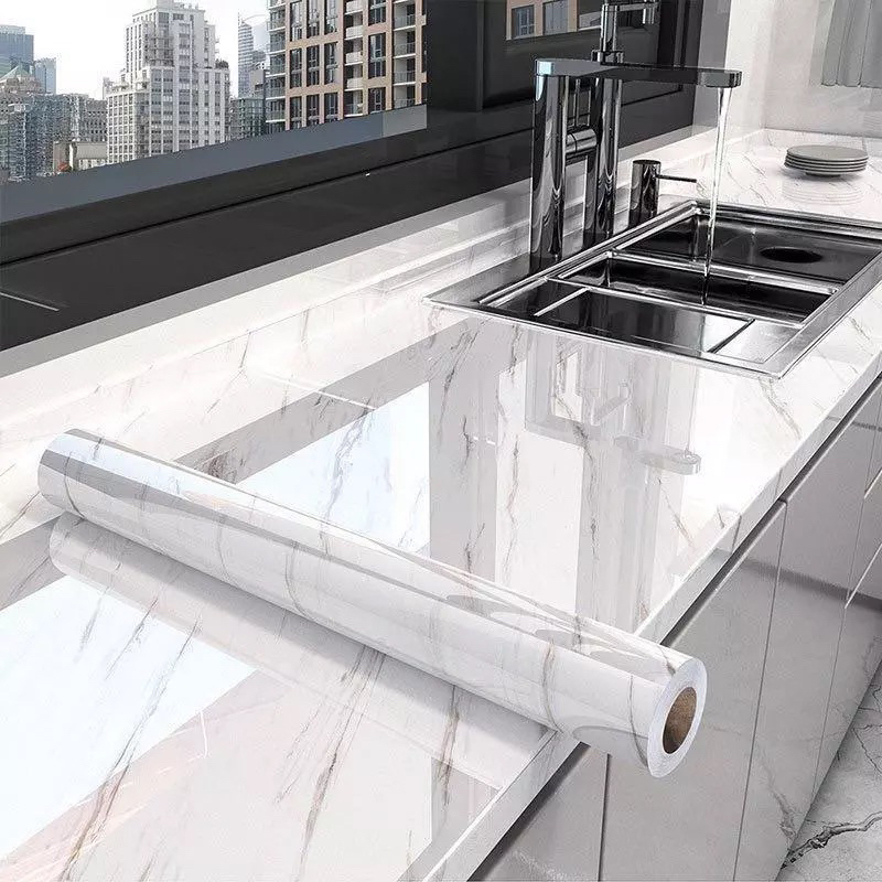 WALLPAPER STICKER DAPUR ANTI MINYAK ANTI PANAS || WALLSTICKER ANTI MINYAK ANTI PANAS