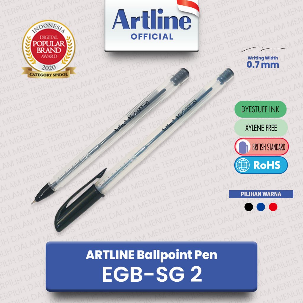 

ARTLINE Ballpoint Pen Pulpen 0.7 mm EGB-SG2