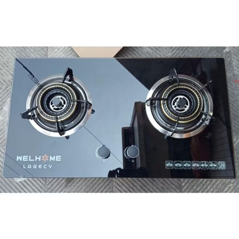 KOMPOR GAS WELHOME LEGACY 2 TUNGKU kompor gas 2 tungku kompor gas 2 mata kompor gas mata 2