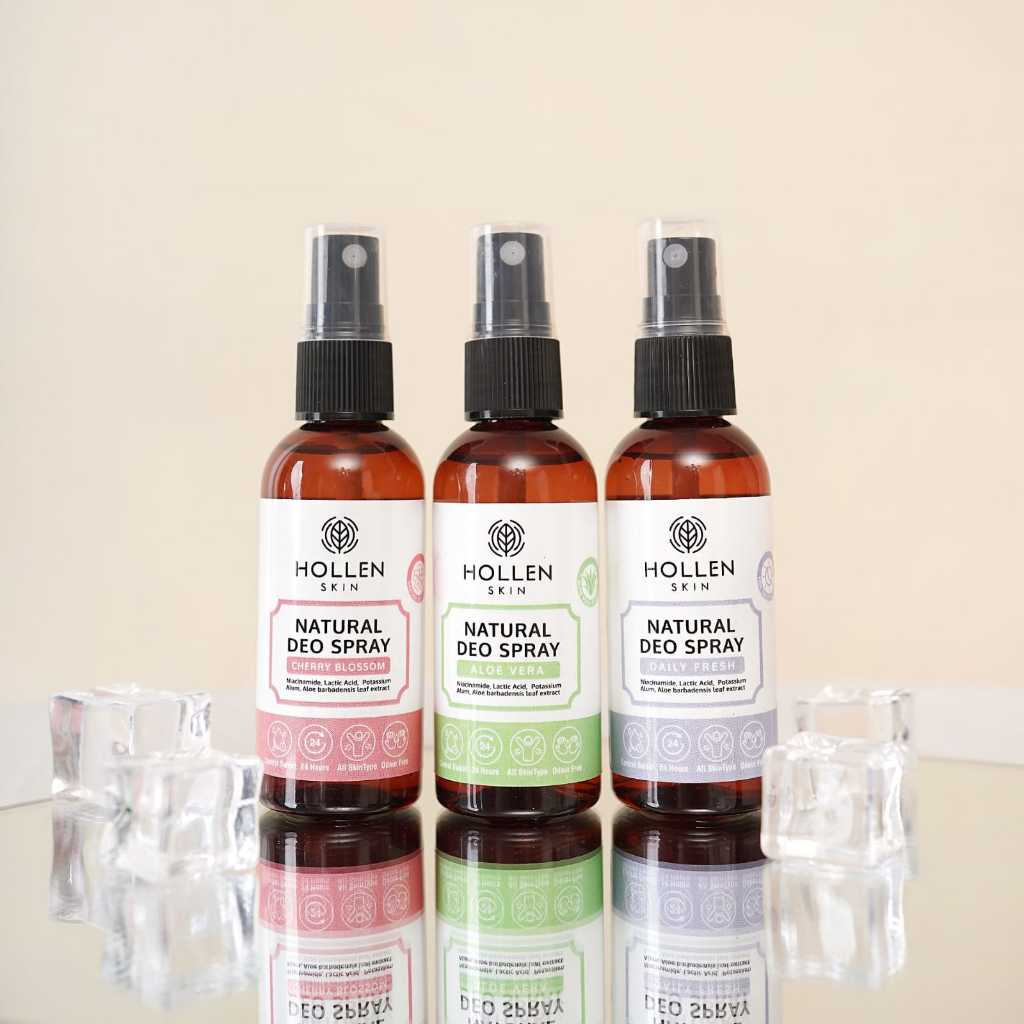 HOLLEN SKIN Natural Deodorant Spray BPOM