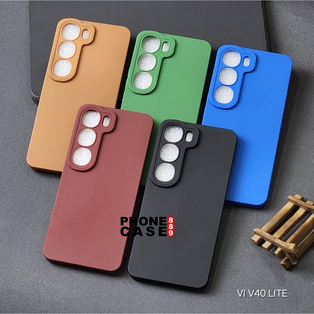 VIVO V40 LITE CASE MACARON PRO CAMERA CASE VIVO V40 LITE