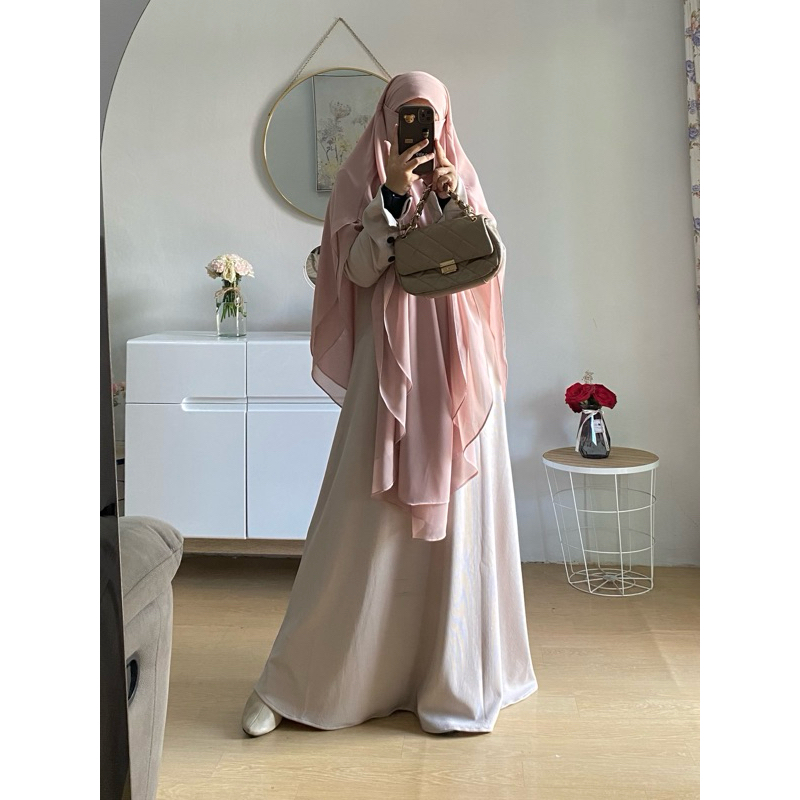 alesha french khimar by Miana daily