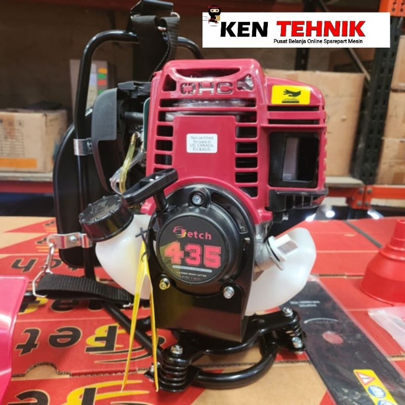 Mesin Potong Rumput 4Tak GX35 FETCH / Brushcutter GX35