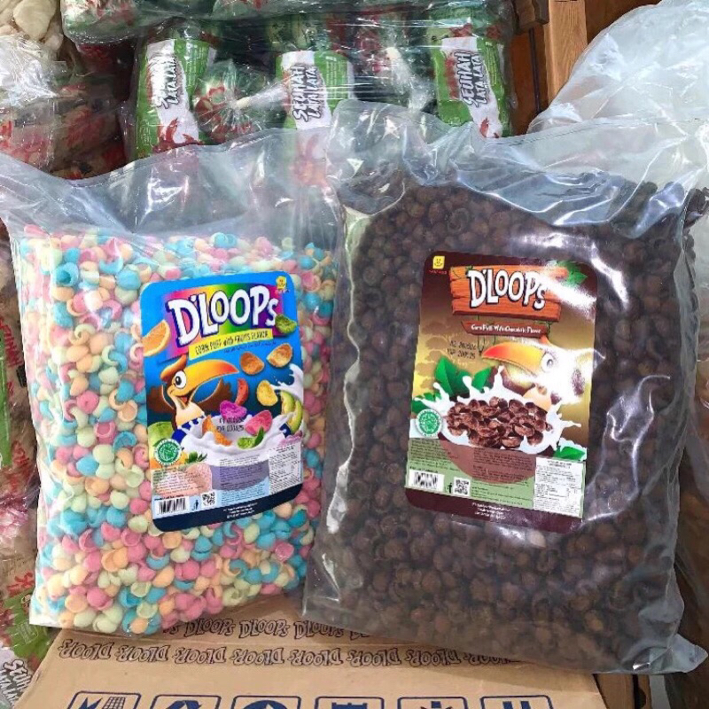 

[500 gram] DLOOPS SEREAL BUAH/ COKLAT/CHOCOCRUNCH