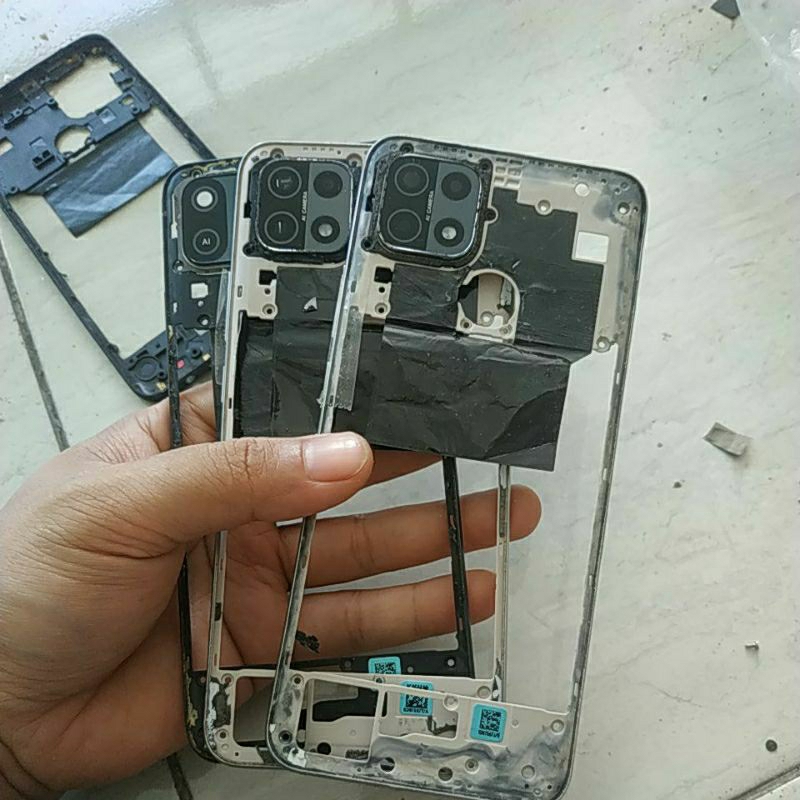 bazzel bekas Oppo a15 tombol komplit