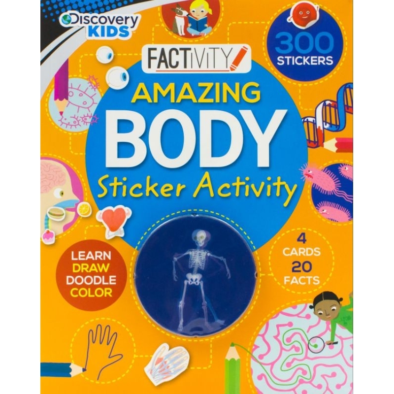 BBW Factivity Amazing Body Sticker Activity