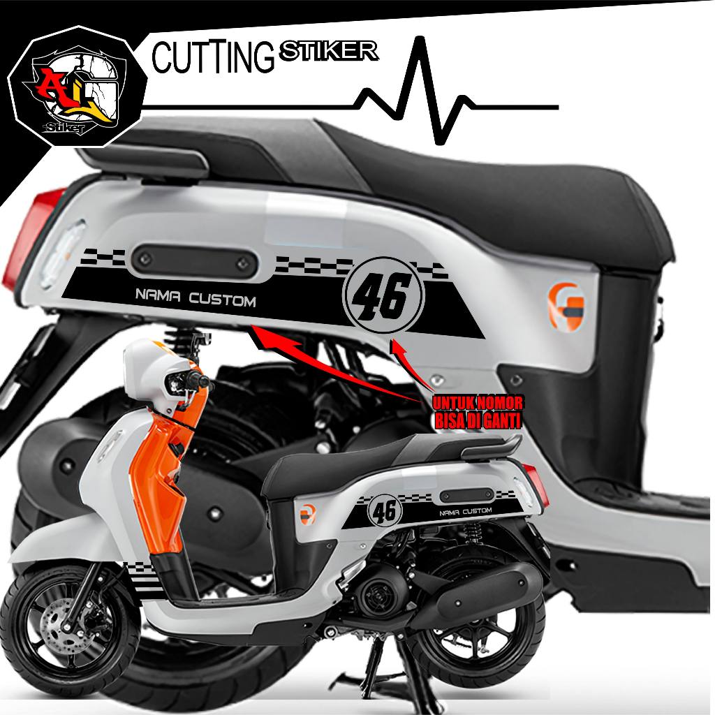 RK STICKER CUTTING/SC.181/STRIPING FAZZIO/STIKER CATING FAZZIO/STRIPING LIS FAZZIO/STRIPING