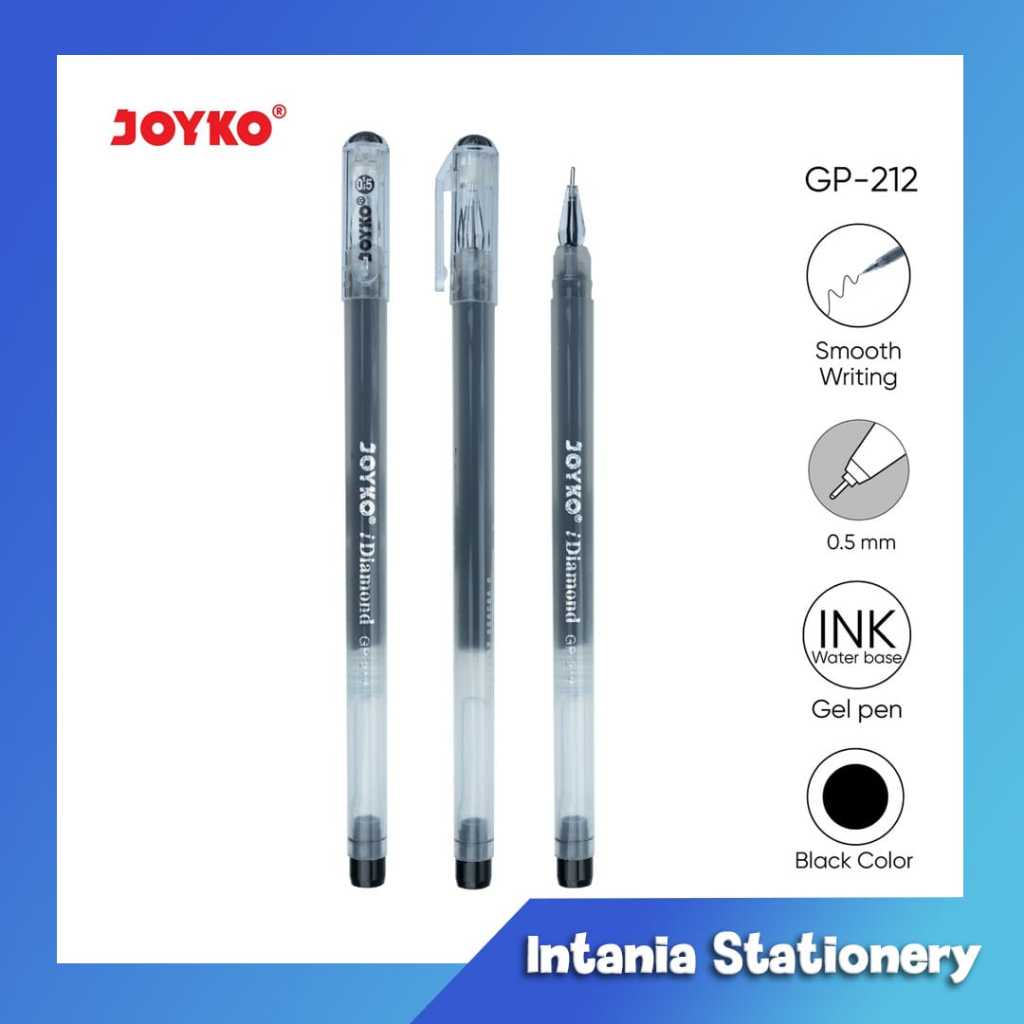 

Gel Pen Pulpen Pena Joyko GP-212 iDiamond 0.5 mm