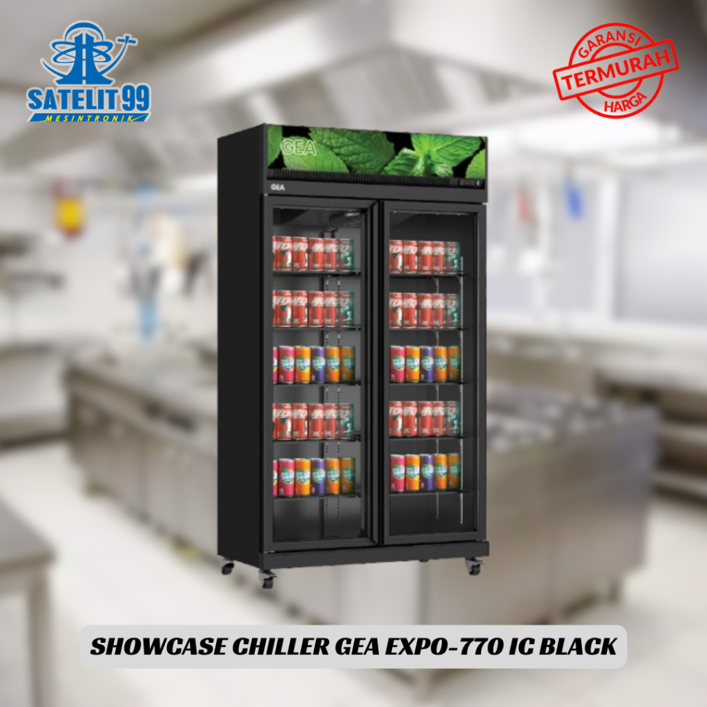 SHOWCASE CHILLER / SHOWCASE COOLER GEA EXPO-770 IC BLACK