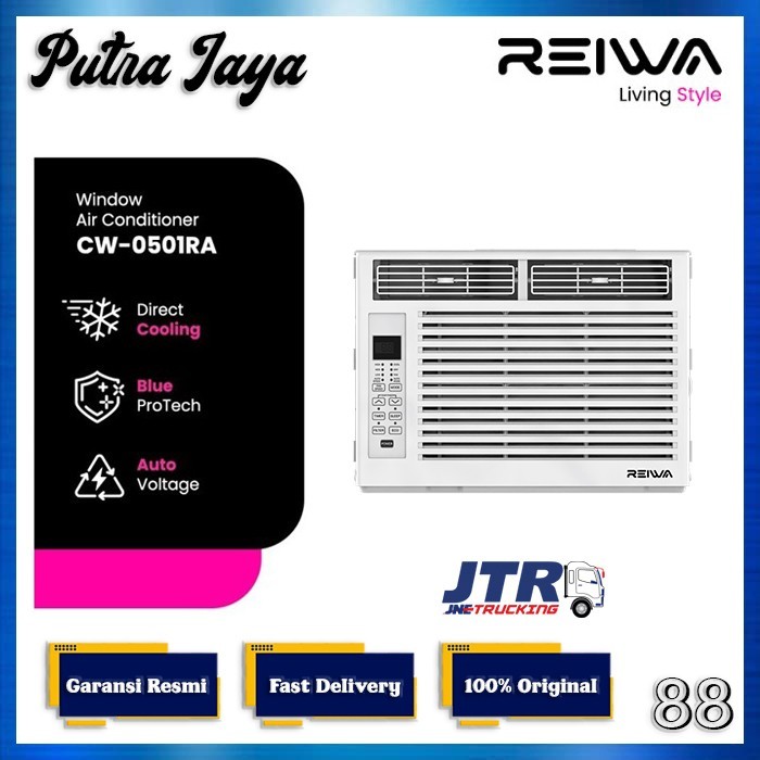 AC WINDOW REIWA AC WINDOW 1/2 PK CW-0501RA 0,5 PK LOW WATT