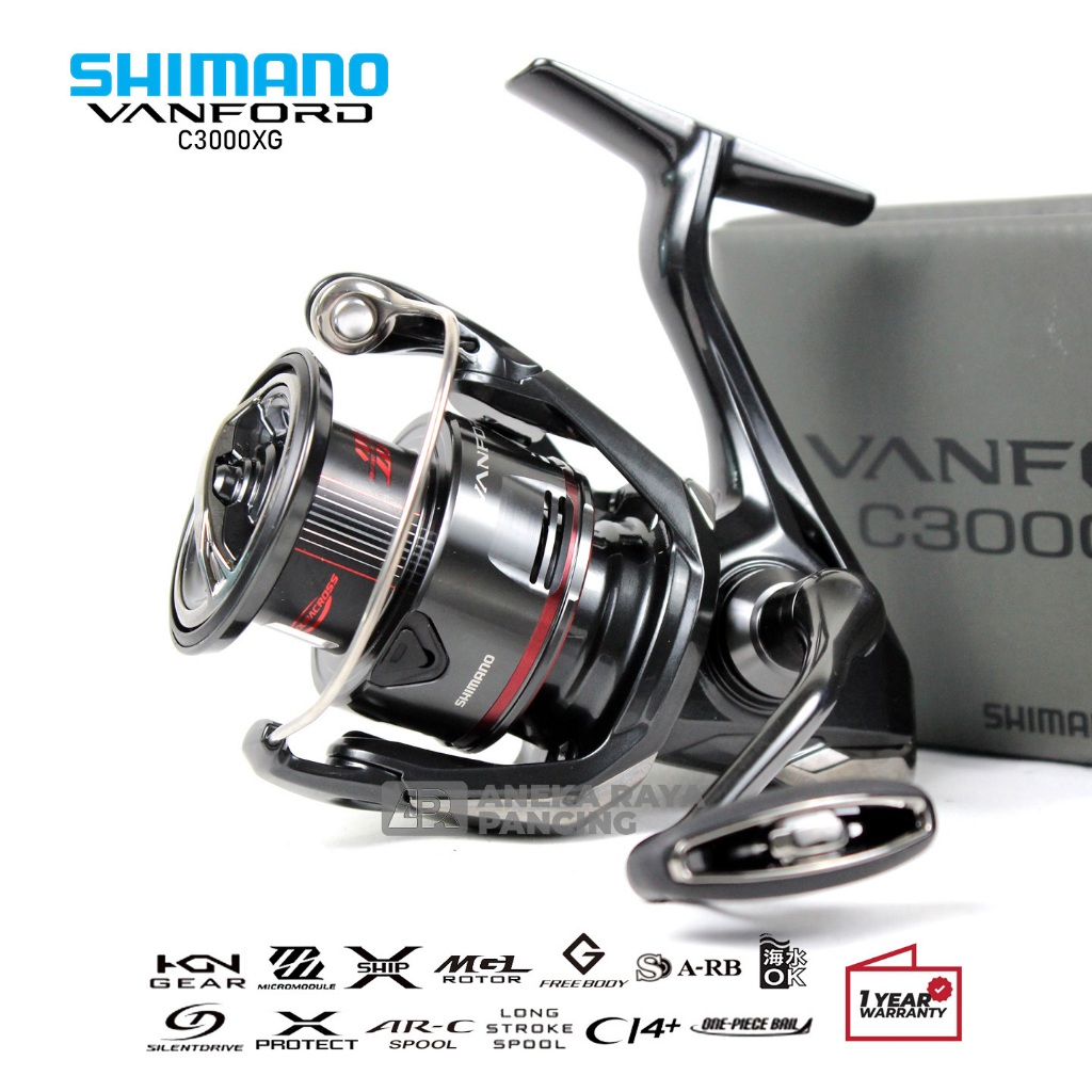 RIL SHIMANO 2024 VANFORD ALL SIZE | Ril Shimano Galatama Terbaru | Ril Shimano Ringan | Galatama Ika
