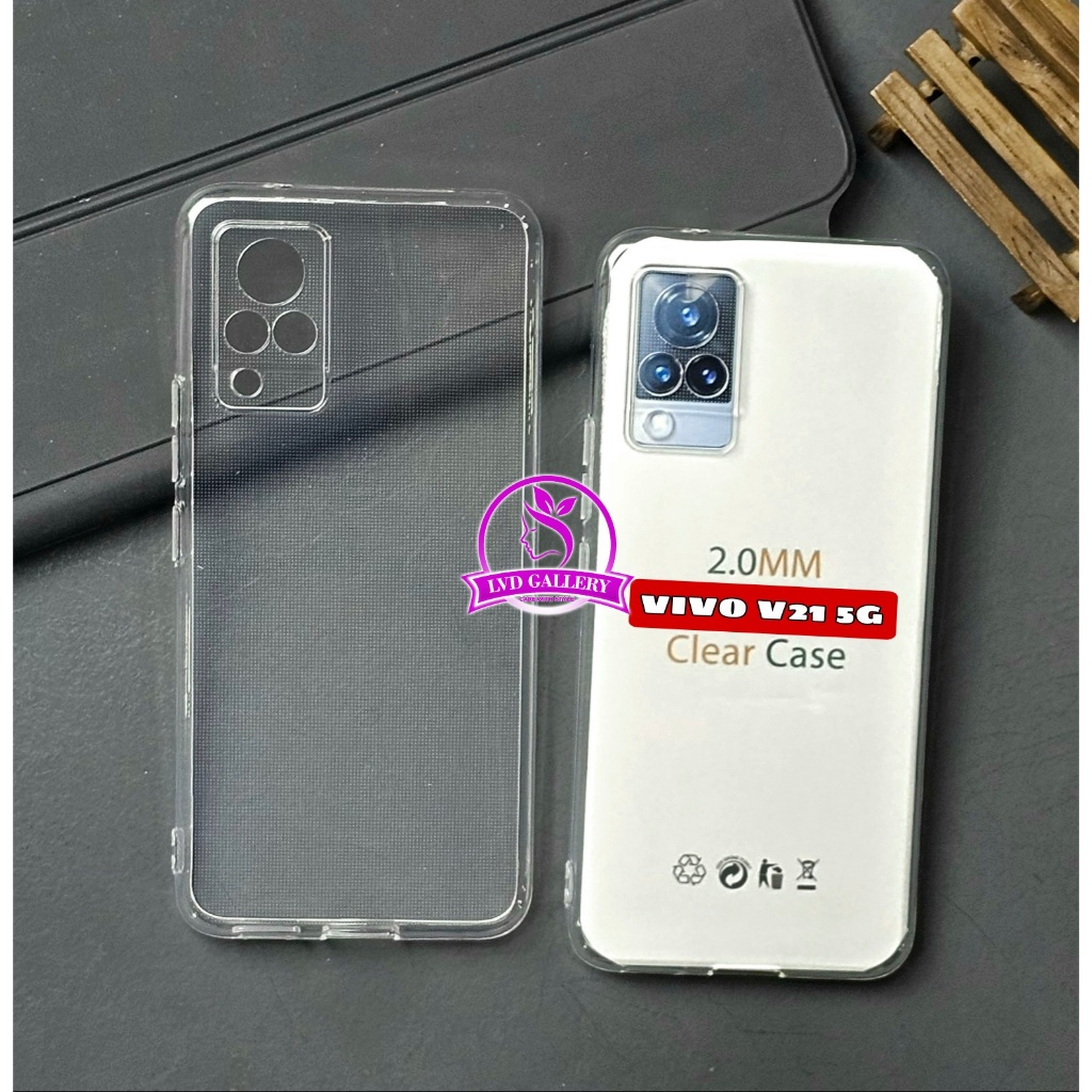 Case Vivo V21 4G Vivo V21 5G Vivo V23 5G Vivo V23E Vivo V25 5G Vivo V25 Pro Clear HD 2.0MM Premium C