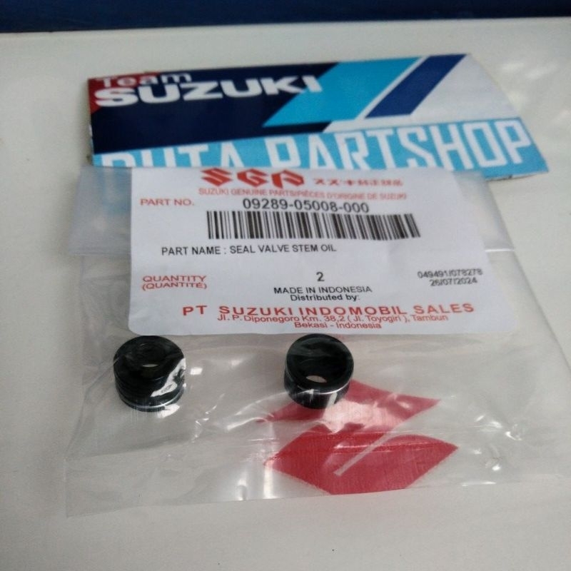 seal klep sil klep skywave spin hayate skydrive smash Shogun 125 original Suzuki Genuine Part SGP