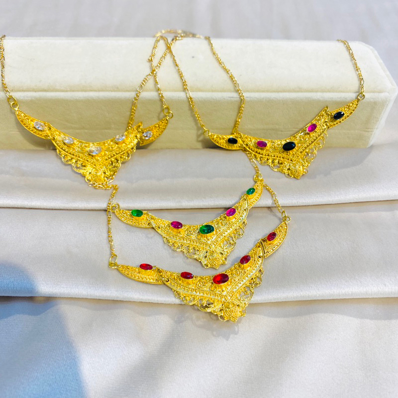 Kalung set Alpaka bali