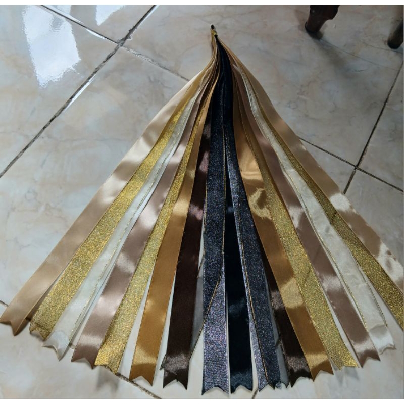 RUMBAI TAMBORIN READY STOCK/ TASSEL TAMBORIN/ TASSEL TAMBOURINE/ TARI GEREJA/ AKSESORIS TARI/ HIASAN