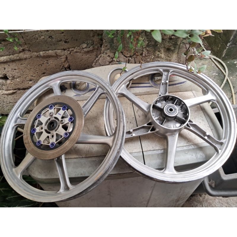 Velg jupiter z cw f1zr fizr castwheel vega yamaha crypton pelek racing palang original ori copotan s