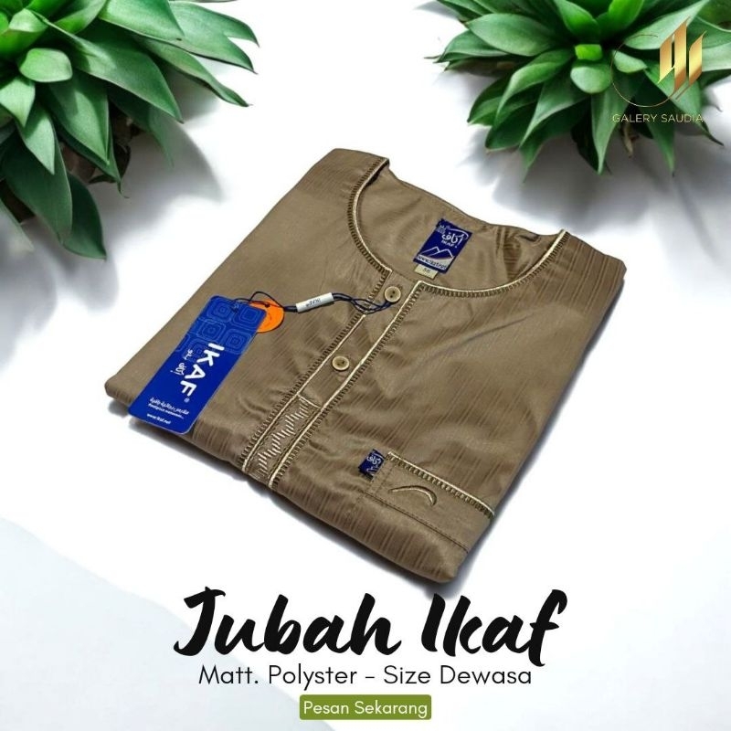 Jubah Ikaf Lengan Pendek