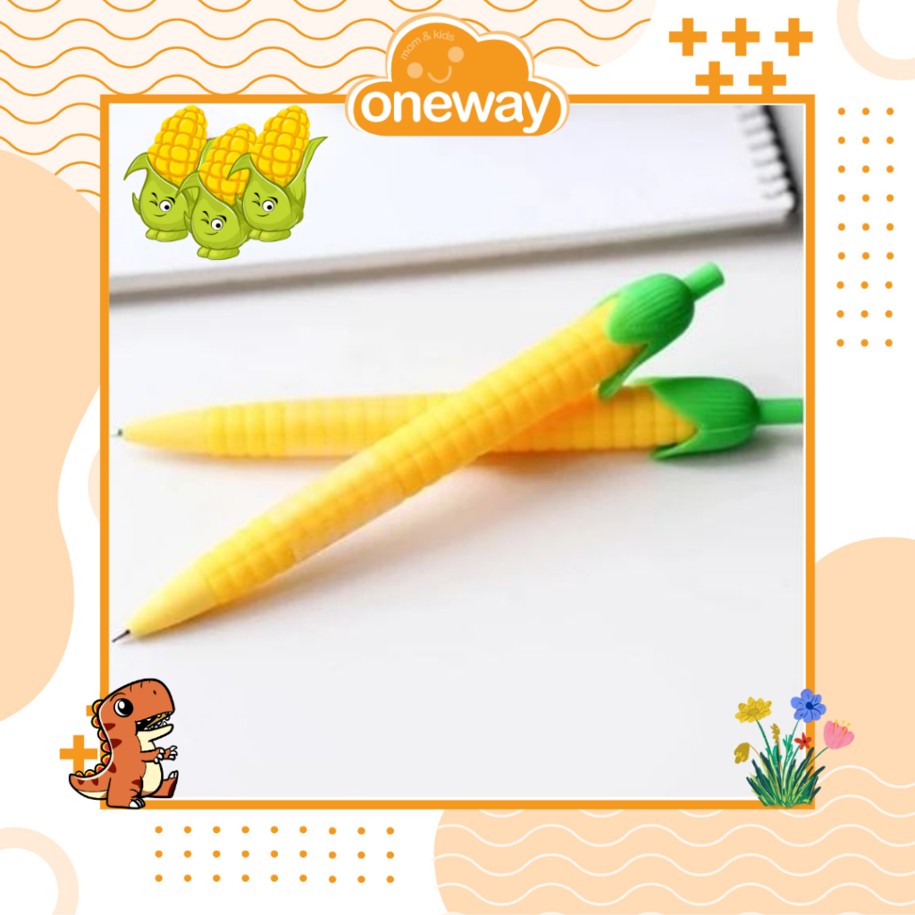 

Pensil cetek jagung pencil mekanik corn kekinian alat tulis kantor perlengkapan sekolah