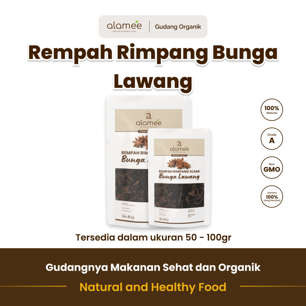 

alamee rempah bunga lawang aromatik khas bintang lawang pilihan rempah hangat untuk masakan herbal