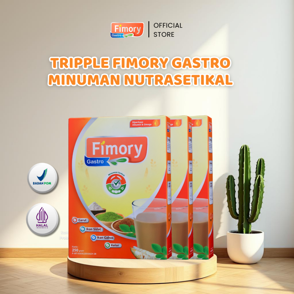 

Fimory Gastro Minuman Nutrasetikal Solusi Ampuh Obati Asam Lambung Naik