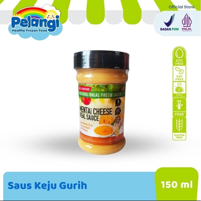 

SAUS KEJU / CHEESE GURIH NATURAL NON MSG & PENGAWET HALAL GLUTEN FREE