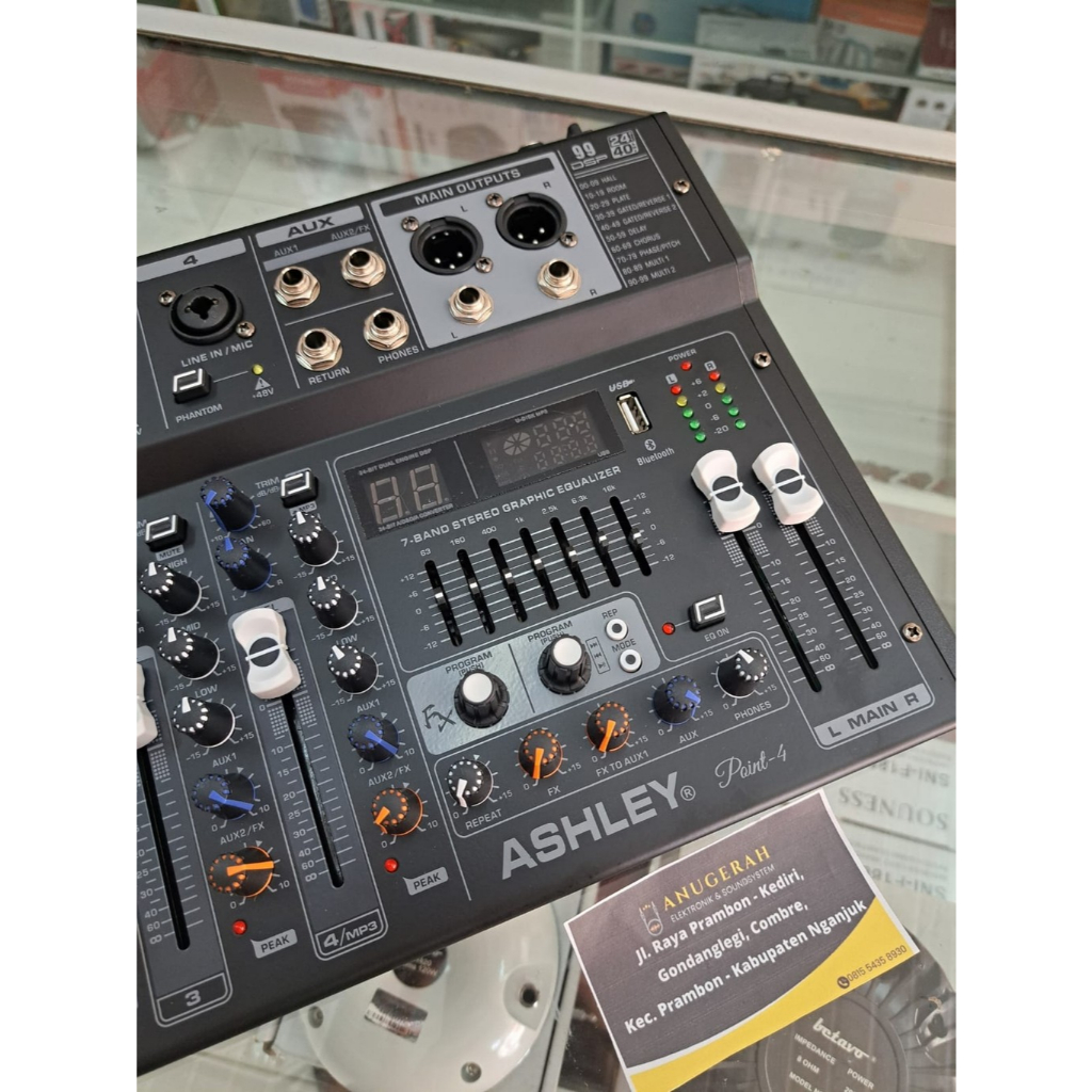 MIXER ASHLEY 4 CH POINT 4