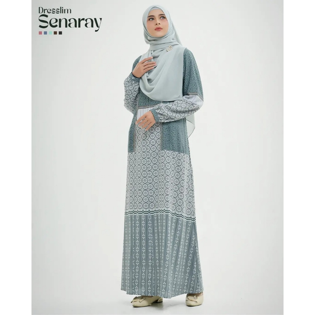 Dresslim Seranay | Gamis Rabbani | Dresslim Rabbani Original | Dress Rabbani | Baju Muslim Dewasa [O