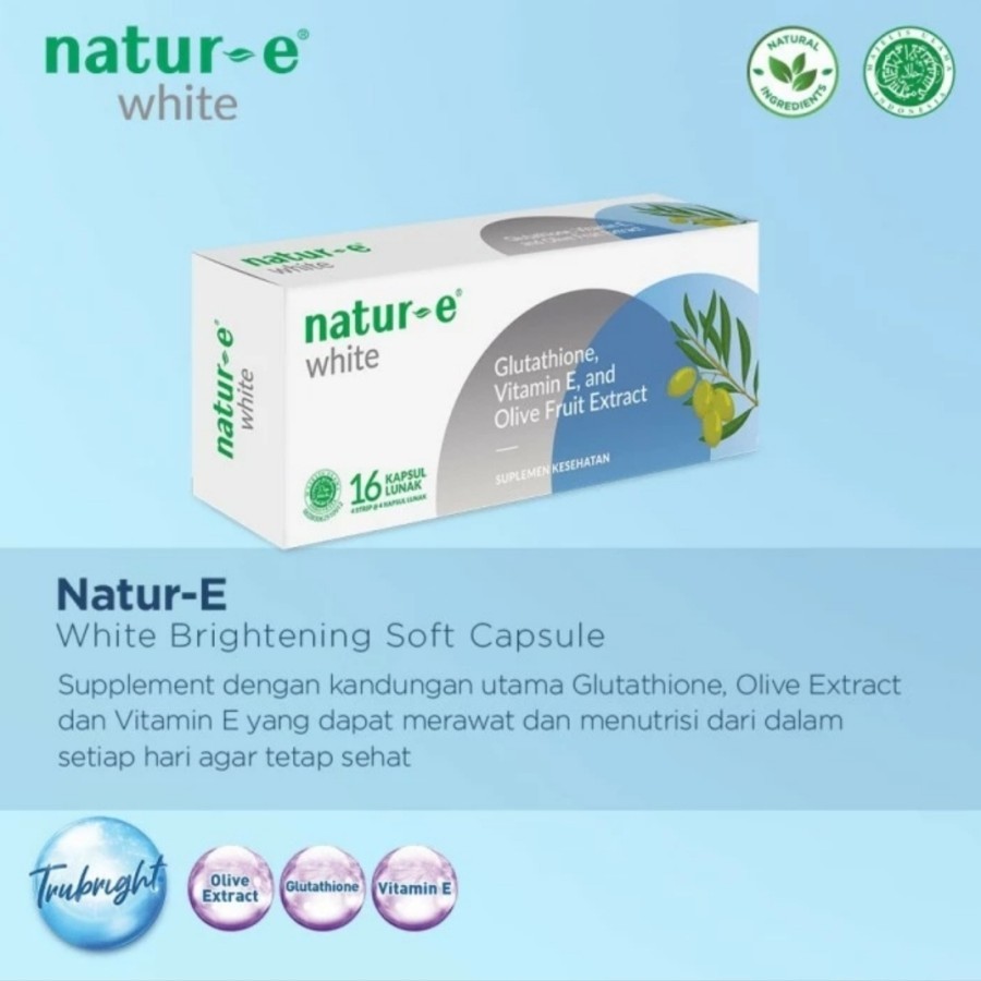 Nature White / Natur E White isi 16 kapsul
