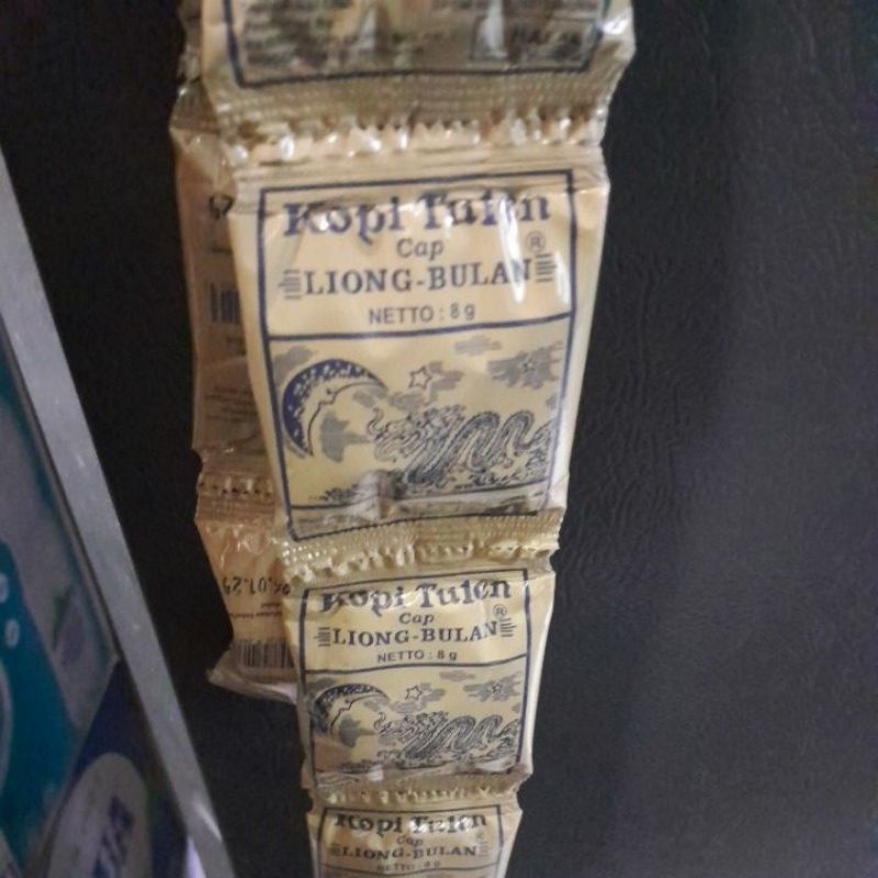 

kopi liong pait tanpa gula 1 renceng isi 10pcs
