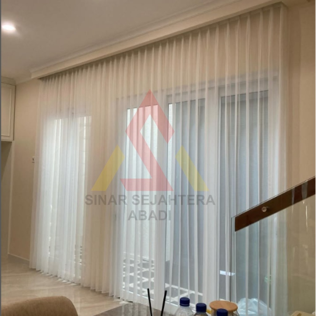 SSA KAIN VITRASE VOILE POLOS PREMIUM GRADE A VITRACE TIRAI GORDEN PREMIUM