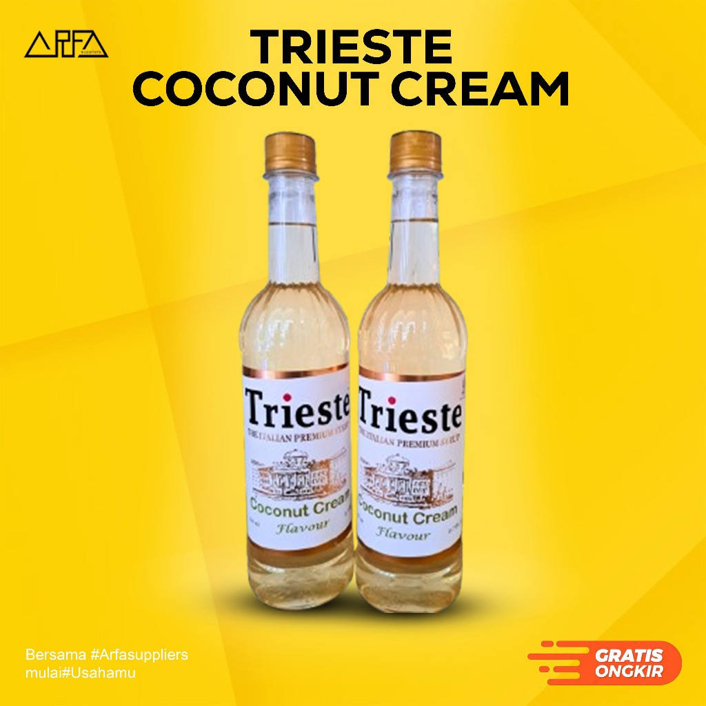 

Sirup Premium Trieste Coconut Cream