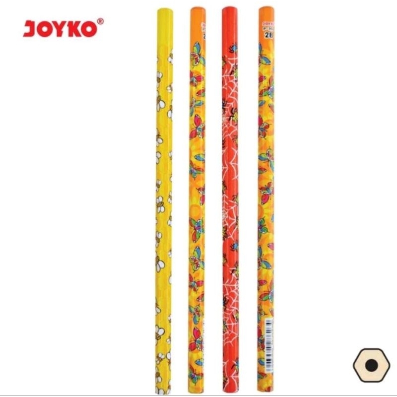 

Pencil Pensil Joyko P-106 2B Bug Land