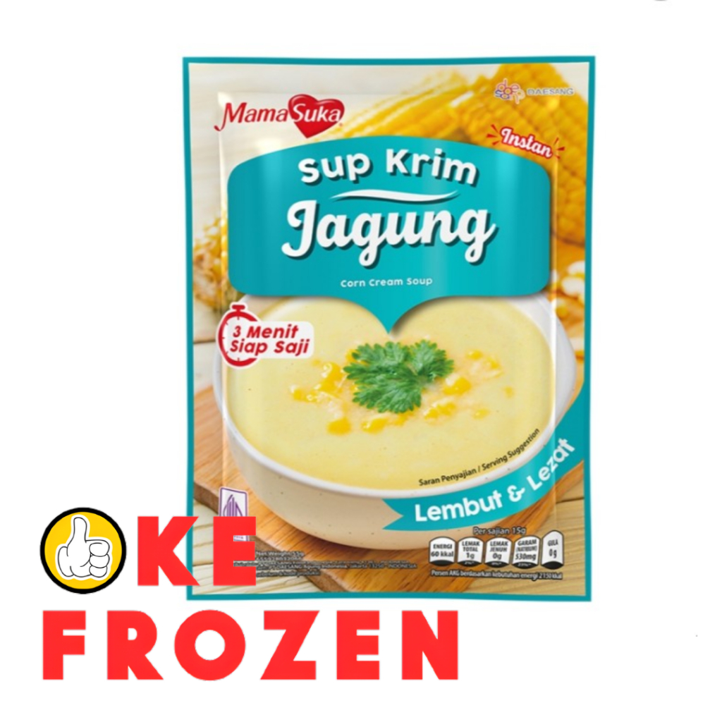 

MAMASUKA SUP KRIM JAGUNG 55GR/SUP INSTAN SIAP MASAK